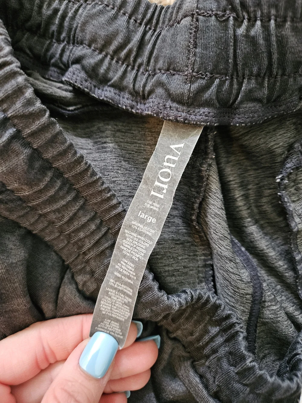 Vuori Charcoal Camo Joggers - Dark Gray - Picture 3 of 4